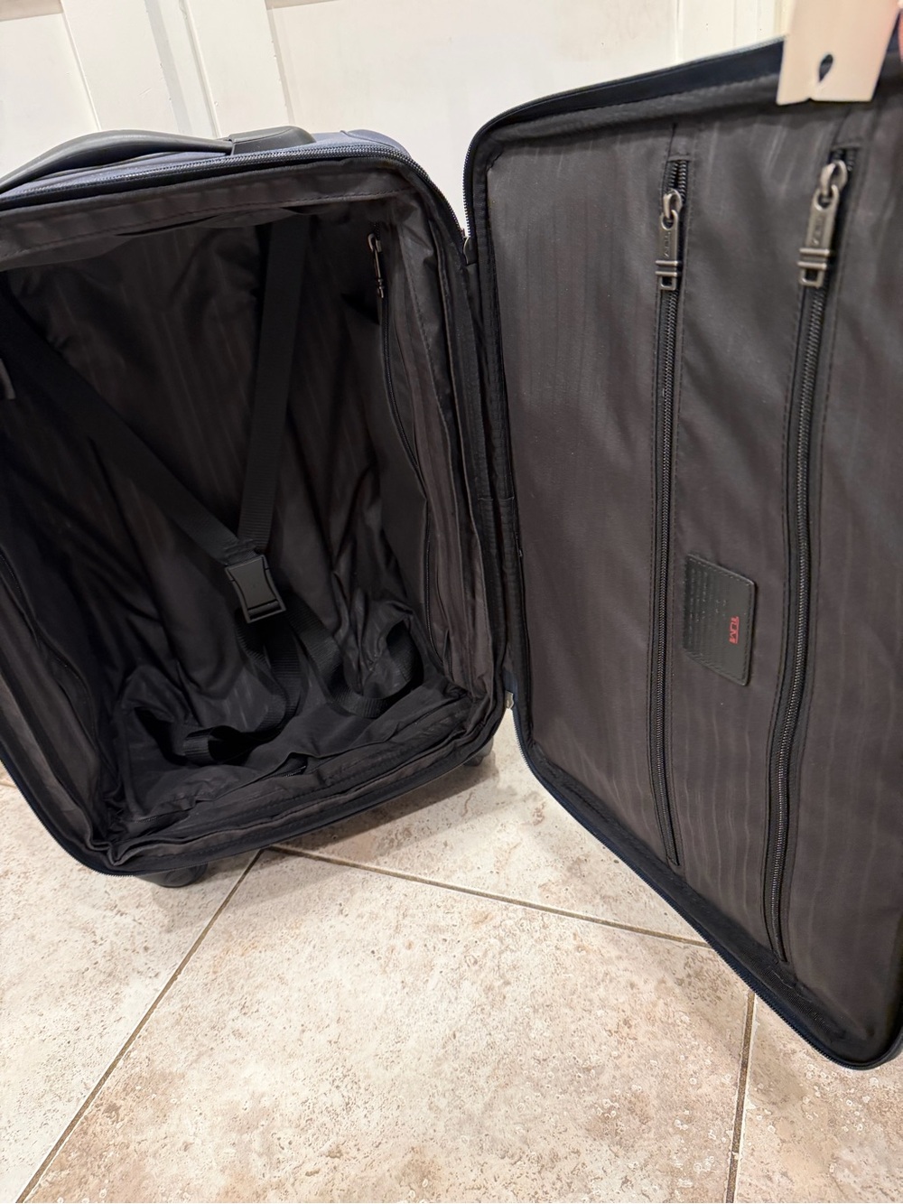 Tumi Navy Softside Carry-On Spinner - Picture 7 of 16